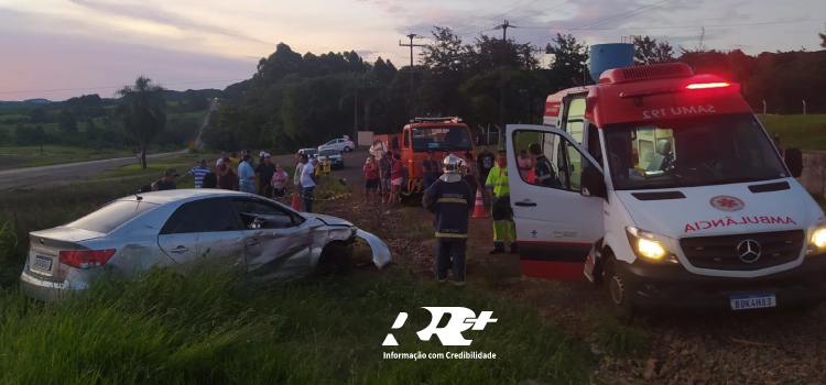 GUARANIAÇU: Imagens de Câmeras de Segurança de empresa mostra momento do acidente que vitimou guaraniaçunense na BR 277.
