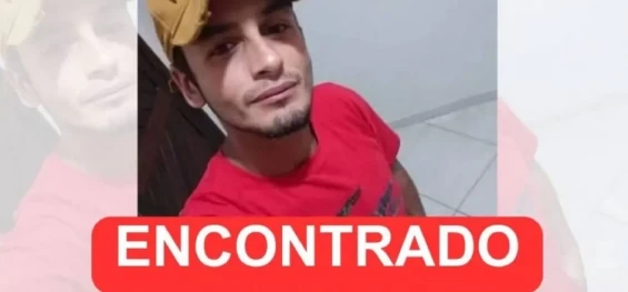GUARANIAÇU: Jovem que estava desaparecido é encontrado em Ponta Grossa.