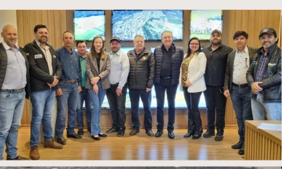 GUARANIAÇU: Luciano Ducci visita Prefeitura de Guaraniaçu e reforça parceria com o município