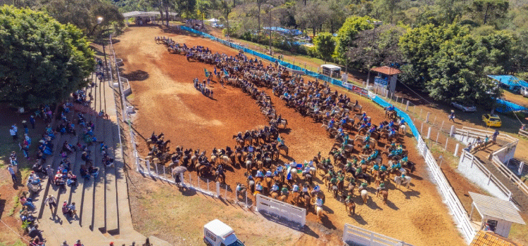 GUARANIAÇU: Modalidade Campeira abriu a competição dos Jarcan’s 2022, abertura oficial será em 7 de setembro.