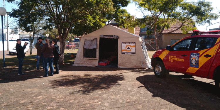 GUARANIAÇU: Município oferece abrigo para pessoas se protegerem do frio.