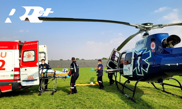 GUARANIAÇU: Paciente com Parada Cardiorrespiratória é transportado pelo Aeromédico para atendimento em Cascavel