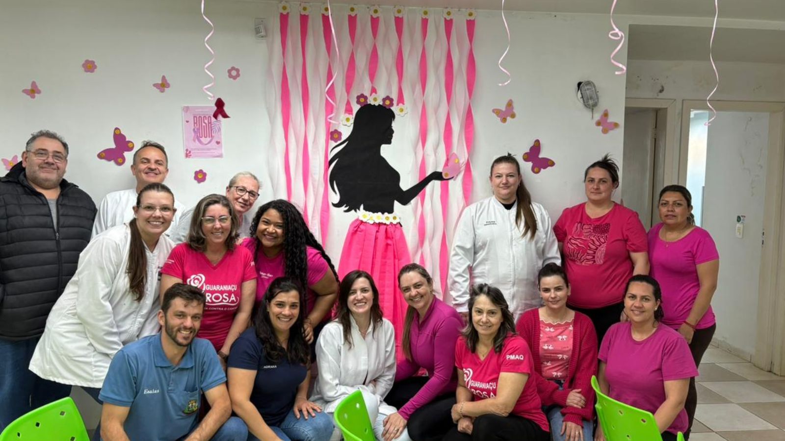 GUARANIAÇU: Pacientes da UBS do Bairro Bertuol participam de campanha de prevenção a doenças