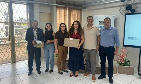 Guaraniaçu participa da Cerimônia de entrega dos Kits Tecnológicos.