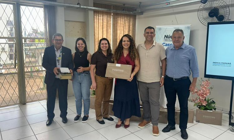 Guaraniaçu participa da Cerimônia de entrega dos Kits Tecnológicos.