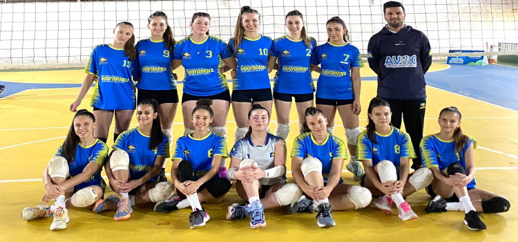 GUARANIAÇU: Voleibol Feminino conquista Vice-Campeonato nos Jojups disputados em Corbélia.