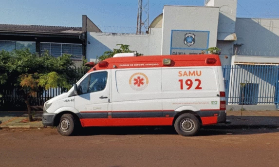 Homem aciona o SAMU e furta ambulância, em Toledo