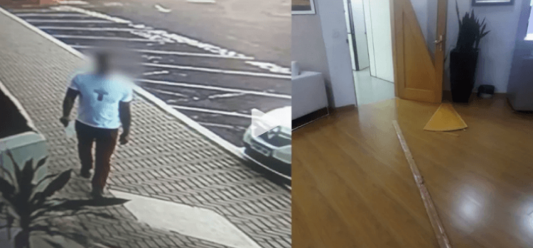 Homem arromba gabinete do prefeito de Cascavel e assina como chefe do executivo.