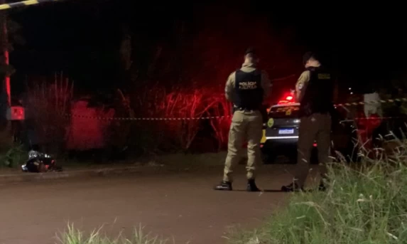 Homem é morto a tiros na Vila Operária em Santa Tereza do Oeste