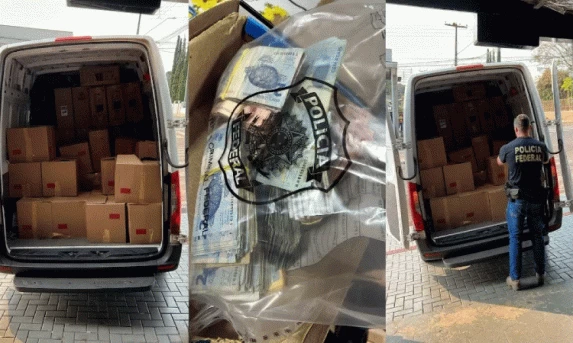 Homem é preso em flagrante durante operação de combate ao contrabando de cigarros no PR