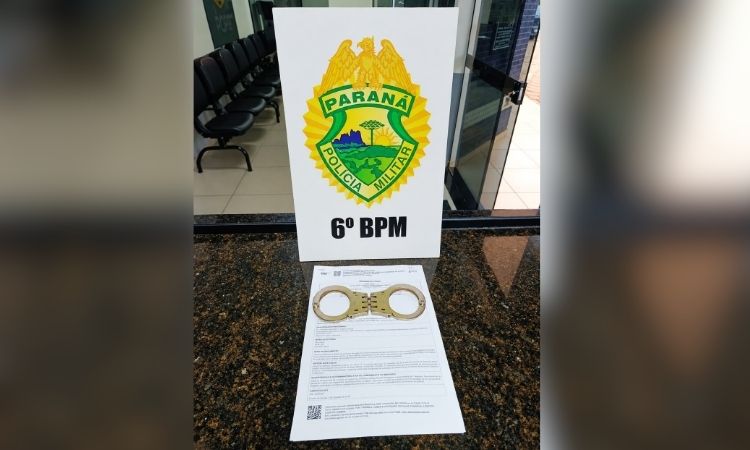 Homem é preso pela ROTAM em Quedas do Iguaçu por descumprimento de medida protetiva