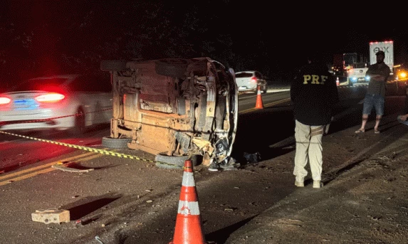 Homem Morre Após Colisão Seguida De Capotamento Em Candói na 277