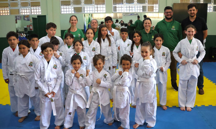 Ibema: Campeonato Interno de Taekwondo reúne crianças e famílias em Ibema