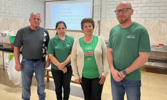 Ibema: Secretaria de Saúde leva ação extramuro à empresa Andrade e Martins e promove prevenção entre colaboradores