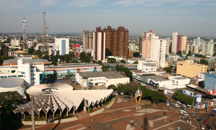 IBGE: Cascavel é a quinta cidade mais populosa do Paraná, com crescimento de 4,61% na população