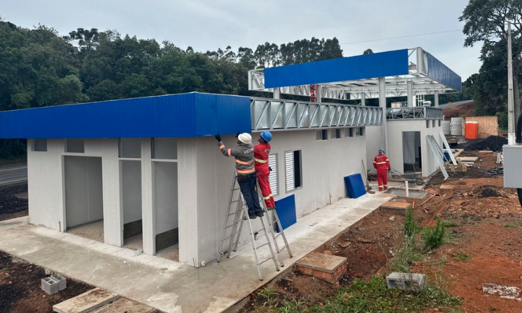 Implantação de novas bases de atendimento ao usuário e serviço operacional da EPR Iguaçu alcança 60% de execução 