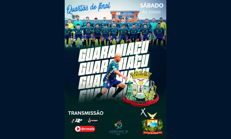 Jarcan's 2025 com transmissão da RRMais em parceria com o Rezenha Sporttes 