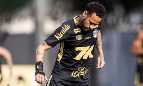 Neymar vira dúvida para clássico entre Santos e São Paulo