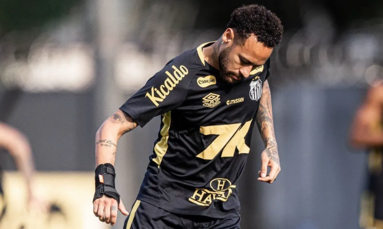 Neymar vira dúvida para clássico entre Santos e São Paulo