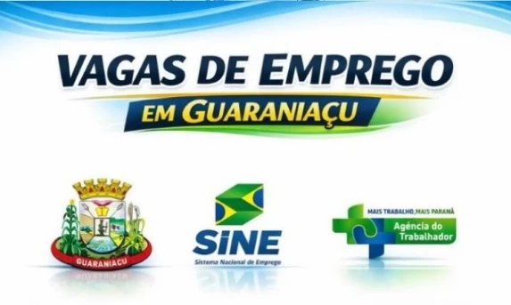Oportunidade: Agência do Trabalhador de Guaraniaçu divulga novas vagas de emprego e calendário de entrevistas com cooperativas