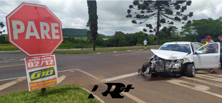 Padre de Diamante do Sul é envolvido em acidente na Rodovia BR 277, KM 518, no trevo de Guaraniaçu.