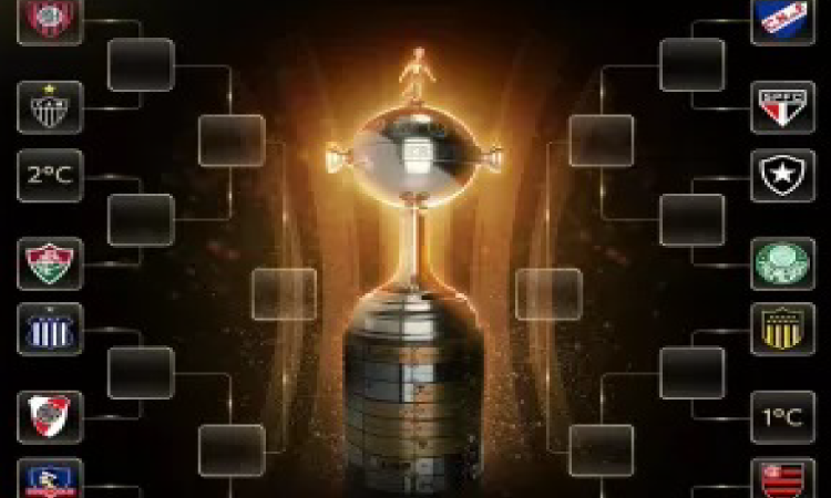 Palmeiras encara o Botafogo nas oitavas da Libertadores; veja confrontos.
