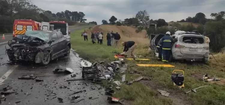 PARANÁ: Acidente na BR-373 resulta em três mortos e três feridos.
