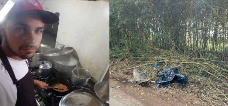 PARANÁ: Homem morre após acidente entre moto e carro conduzido por adolescente de 14 anos em estrada rural.