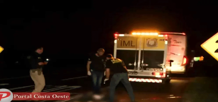 PARANÁ: Homem morre atropelado na BR-277 em São Miguel do Iguaçu.