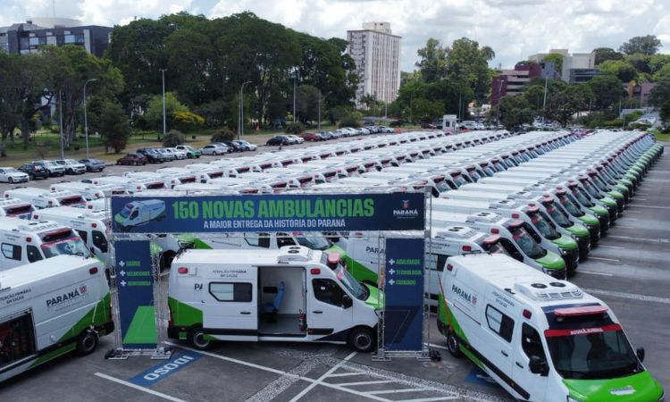 Paraná recebe aporte histórico de mais de R$ 2 bilhões para fortalecer transporte sanitário e renovar equipamentos de saúde