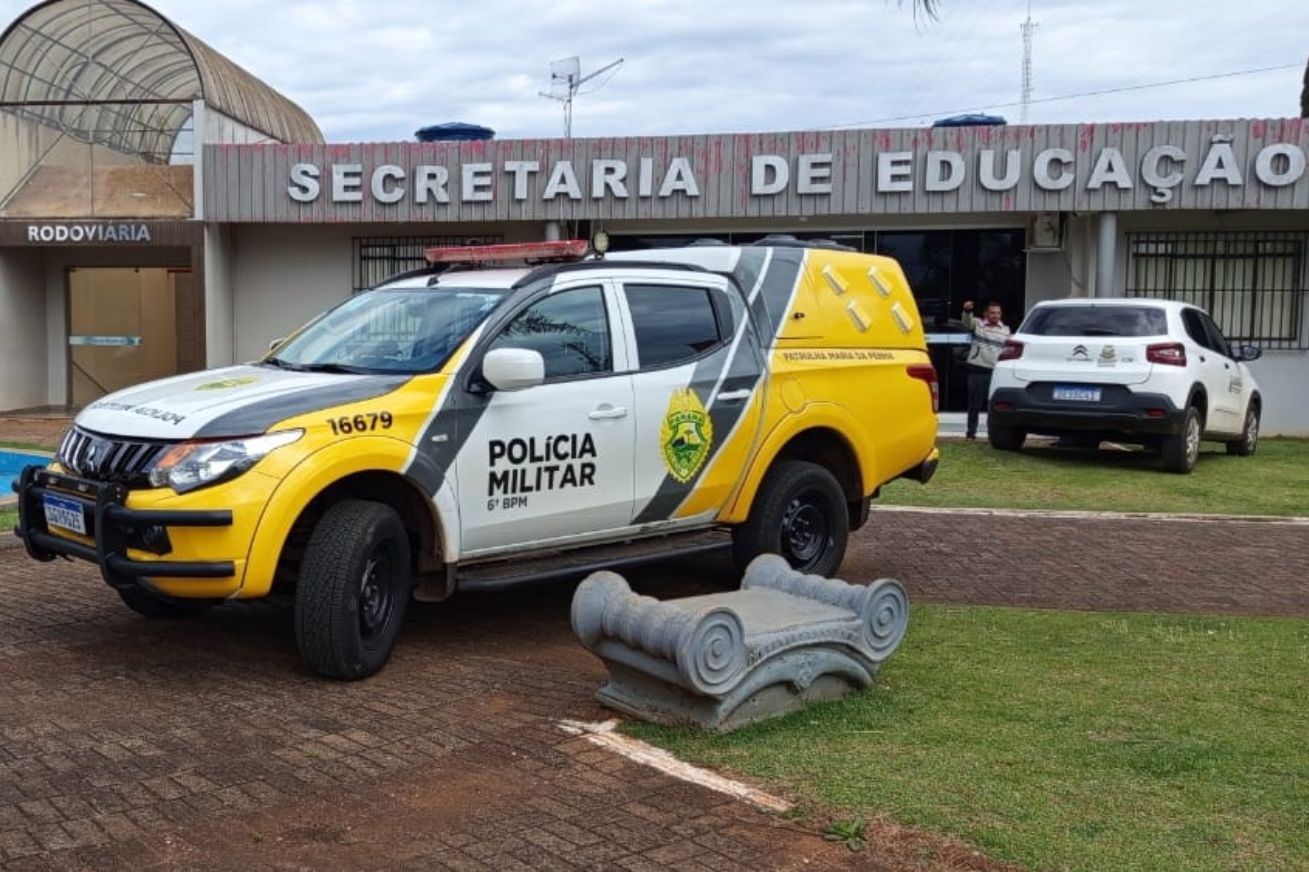 Patrulha Maria da Penha realiza palestra sobre violência doméstica e abandono de incapaz voltada à pessoa idosa em Guaraniaçu