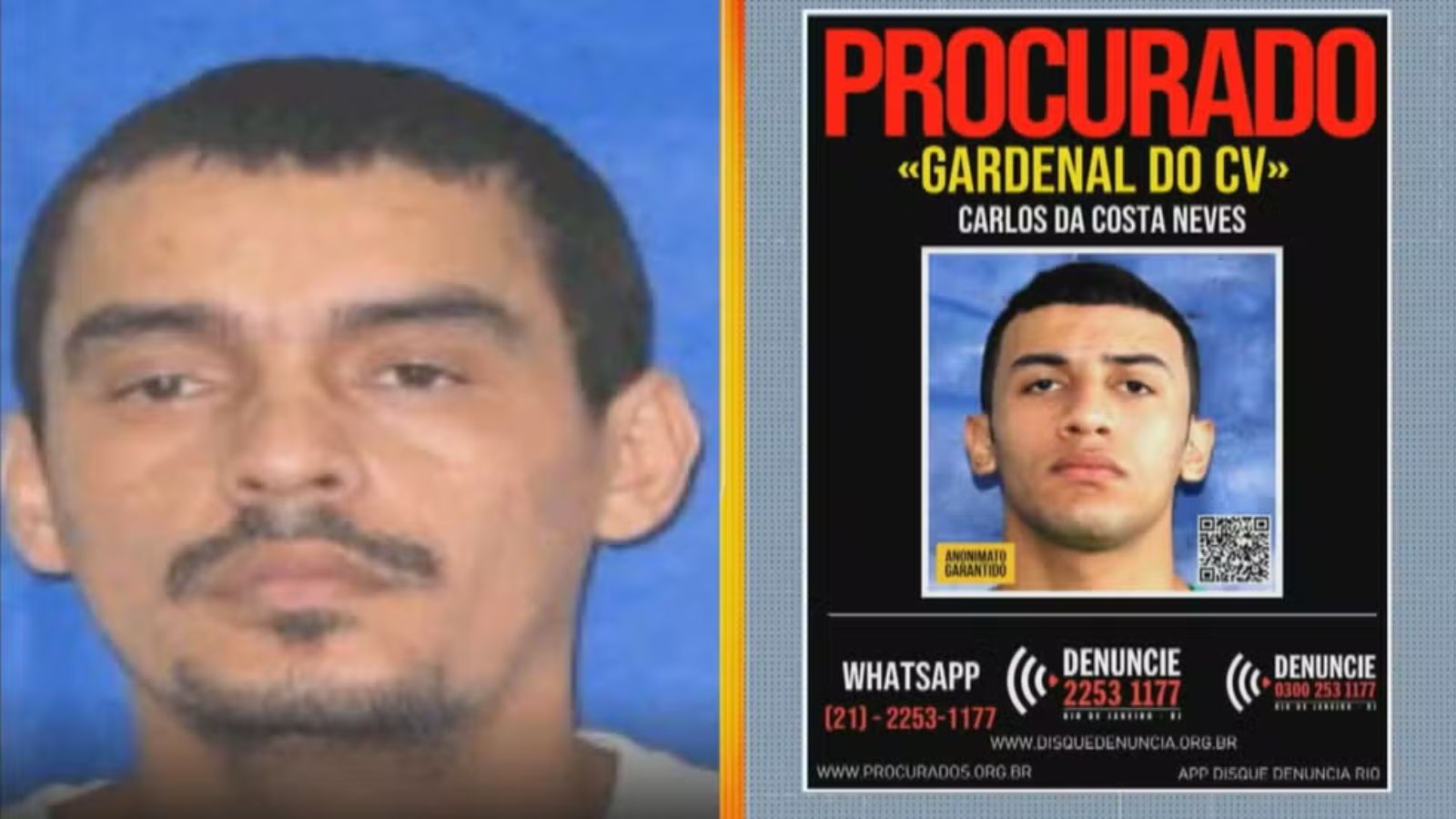 PERFIS DO CRIME: DOCA, PEDRO BALA E OUTROS LÍDERES DO COMANDO VERMELHO SÃO ALVOS PRIORITÁRIOS NO RJ