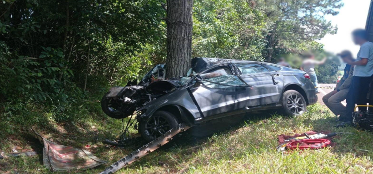 PITANGA: Empresário morre após violenta colisão contra árvore na PR-466.