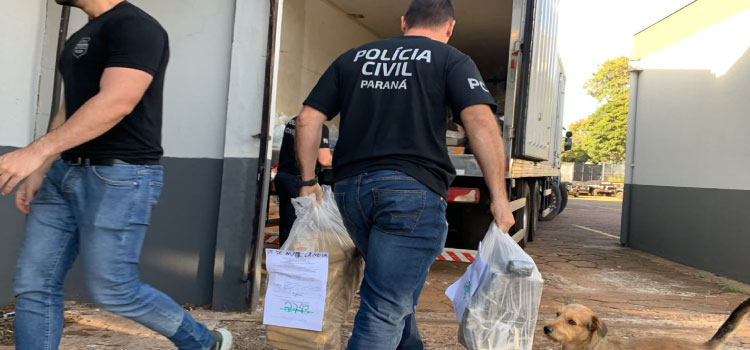 CASCAVEL: Polícia Civil incinera 5 toneladas de drogas.