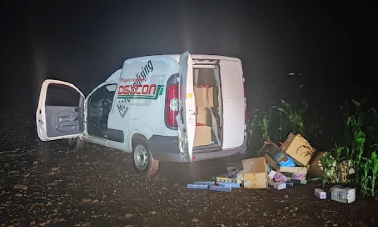 Polícia Militar recupera veículo roubado na área rural de Corbélia