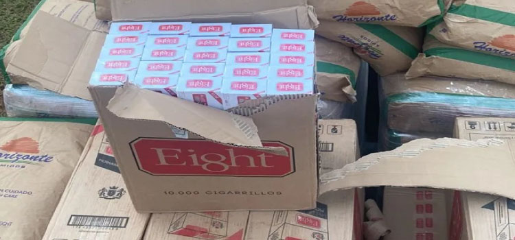 POLICIAL: Carreta com cigarros contrabandeados é apreendida em Toledo.