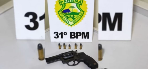 POLICIAL: Homem é preso em posse de arma de fogo em Corbélia.