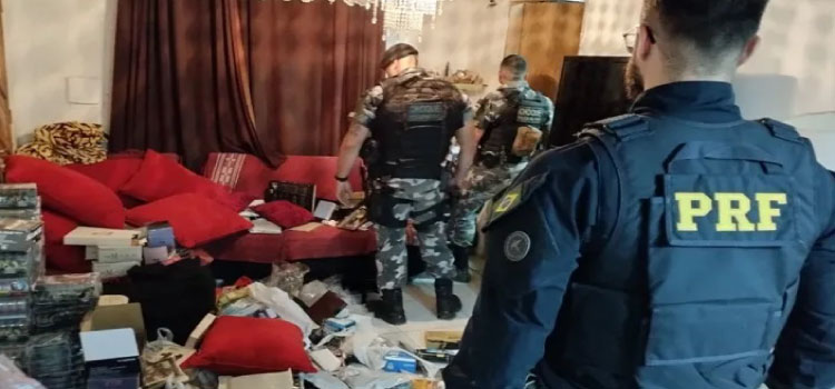 POLICIAL: PRF e PM prendem quadrilha suspeita de assaltos a ônibus em ação conjunta no Paraná.