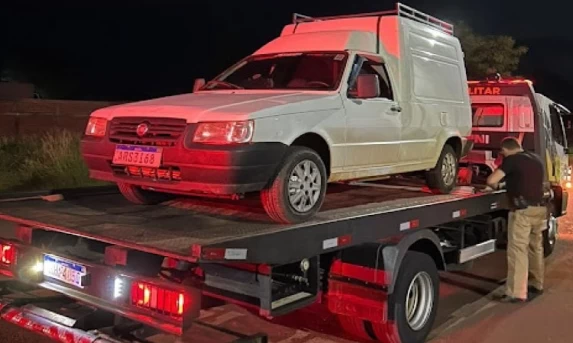 POLICIAL: Rotam realiza apreensão após furto de veículo em Santa Tereza do Oeste.
