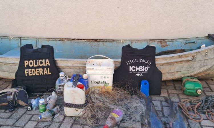 POLICIAL: Três pessoas são presas por pesca ilegal no Parque Nacional do Iguaçu.