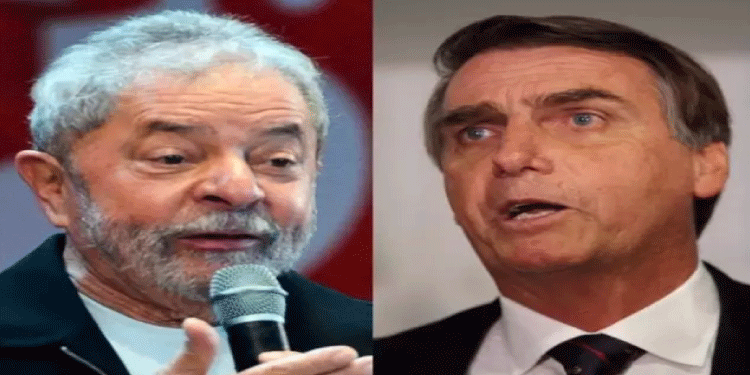 POLÍTICA: Pesquisa CNT: Lula tem 40,6% das intenções de voto, e Bolsonaro, 32%.