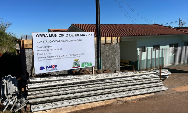 Prefeitura de Ibema investe R$ 270 mil em nova farmácia para a UBS