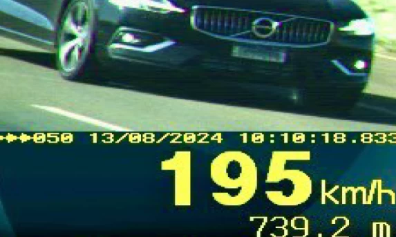 PRF registra a 3ª maior velocidade do ano em rodovias federais do Paraná.
