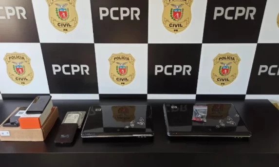 Professor que atuava em Toledo e Marechal Rondon é preso com conteúdo de pornografia infantil.