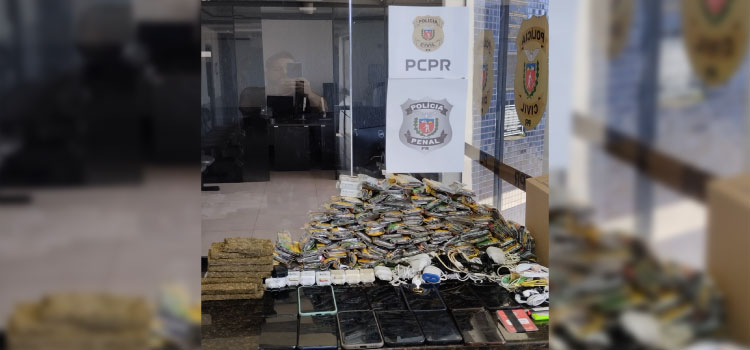 QUEDAS DO IGUAÇU: Adolescente é flagrado tentando arremessar maconha para presos.