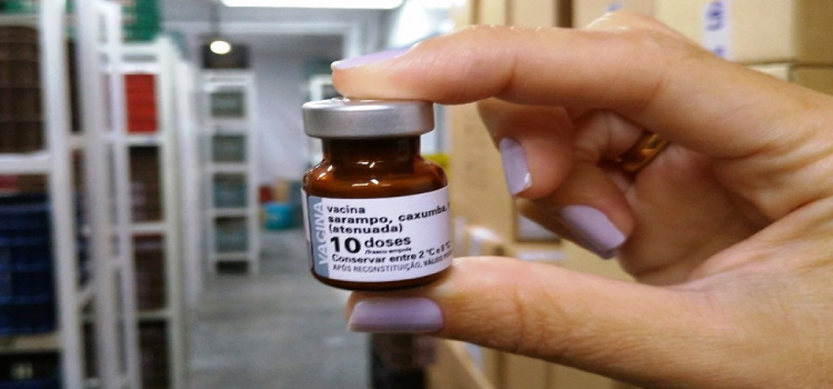 SAÚDE: Campanha de imunização contra o sarampo começou nesta segunda-feira.