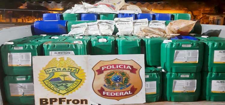 SEGURANÇA: Polícia apreende carga de agrotóxicos avaliada em R$ 10 milhões na região Oeste