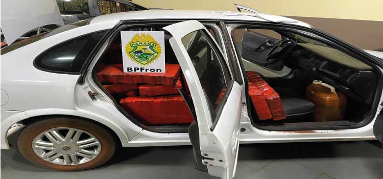 SEGURANÇA PÚBLICA: BPFron apreende mais de meia tonelada de maconha no Oeste do Estado