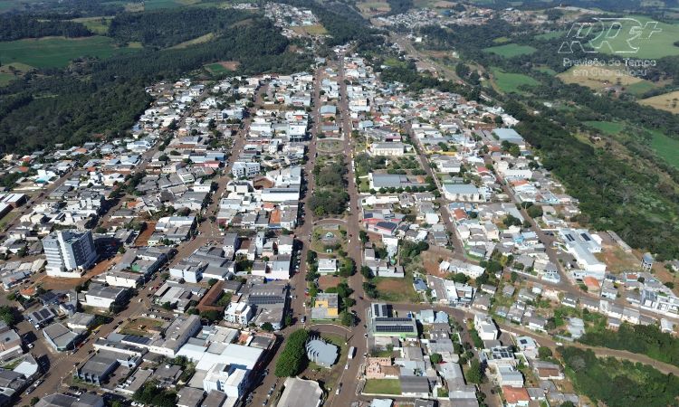 Semana começa com alerta de temporais isolados e temperatura de até 24°C em Guaraniaçu