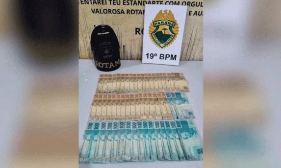 TOLEDO: Dupla é presa com R$ 3.450 em notas falsas.